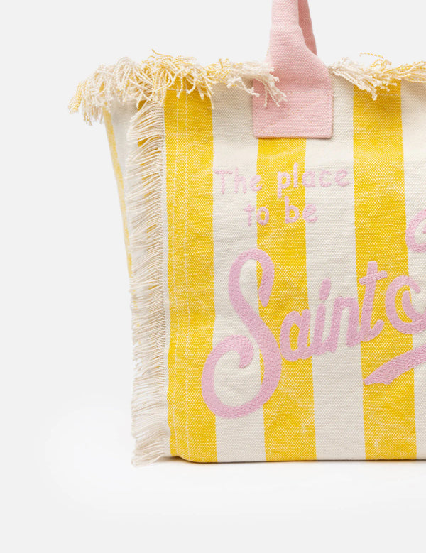 Tote vanity gialla