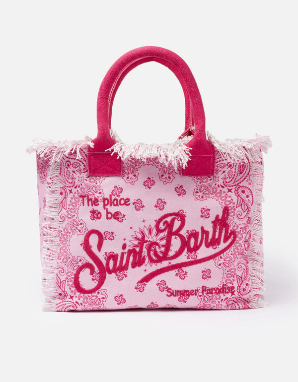 Tote Vanity rosa bandana