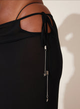 Bikini maxi skirt
