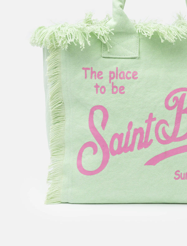 Tote vanity verde salvia