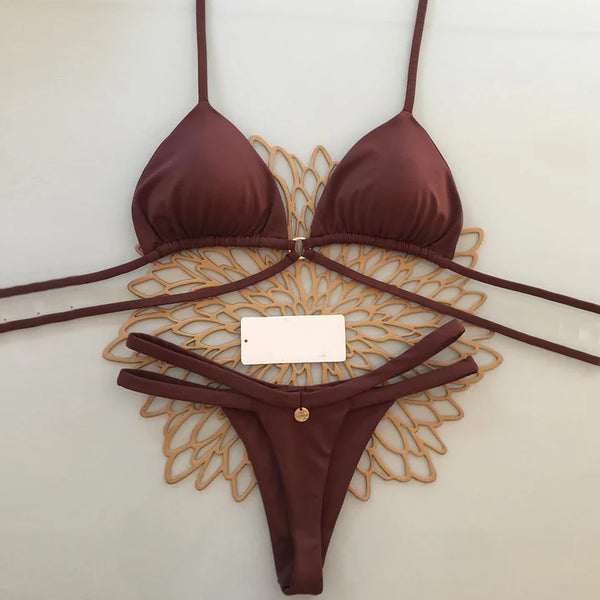 Bikini brown clary
