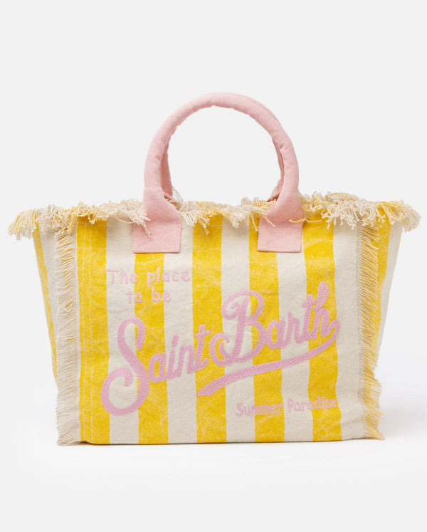 Tote vanity gialla