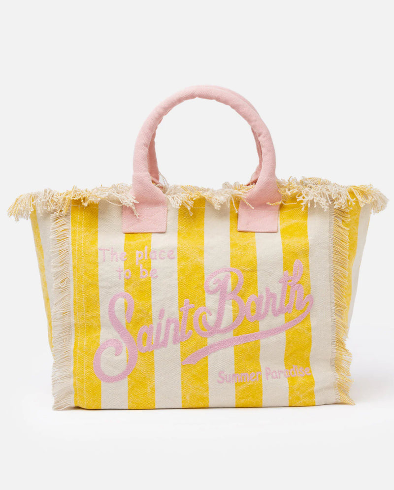 Tote vanity gialla