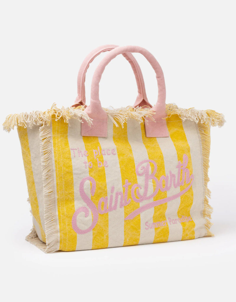 Tote vanity gialla