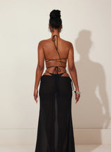 Bikini maxi skirt