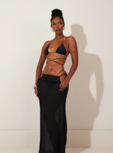 Bikini maxi skirt
